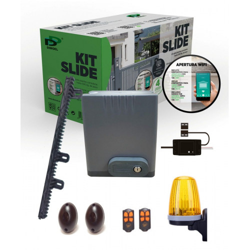 Motor para puerta corredera DIMOEL Kit Slide 500 kg Wifi