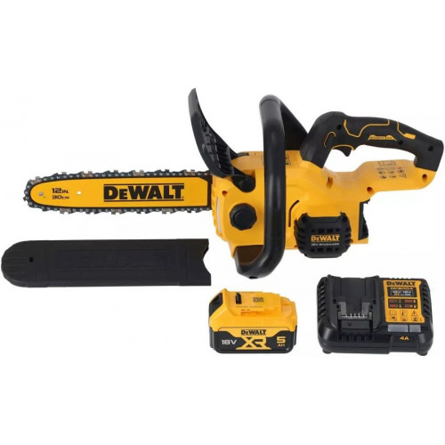 Motosierra Compacta 30cm XR 18V con 1 batería 5Ah DeWalt DCMCS565P1