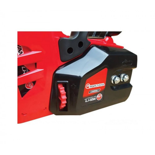 Motosierra Maruyama CS60Li-V Barra de 35 cm Con Batería de 2,5 Ah y Cargador