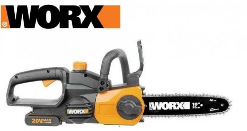 Motosierra podadora a batería worx powershare 20v 2ah 25 cm longitud wg322e.1
