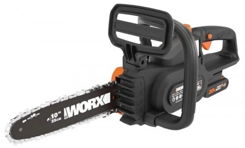 Motosierra podadora a batería worx powershare 20v 2ah 25 cm longitud wg322e.1