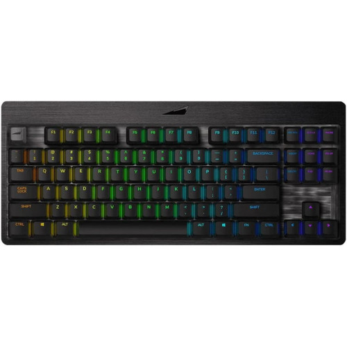 Mountain Everest Core Teclado USB QWERTY Internacional de EE.UU. Negro