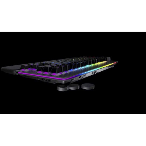Mountain Everest Core Teclado USB QWERTY Internacional de EE.UU. Negro