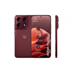 Móvil - motorola edge 70 pro, Zinfandel, 512GB, 12GB RAM, 6.78