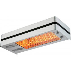 MPC Murcia Calentador Infrarrojo para Patios 2000W Plata