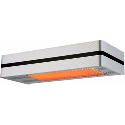 MPC Murcia Calentador Infrarrojo para Patios 2000W Plata