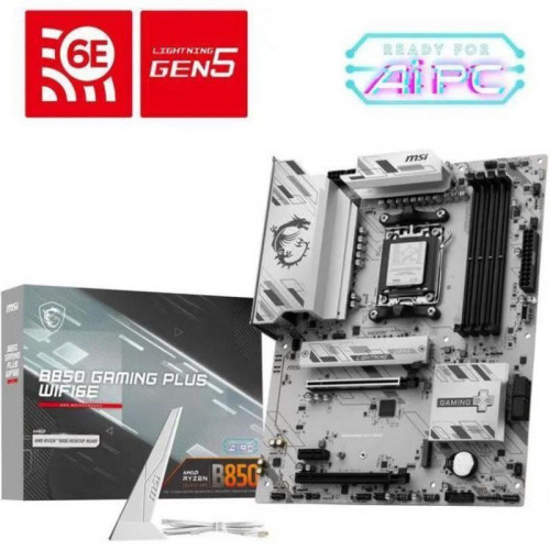 MSI B850 GAMING PLUS WIFI6E placa base AMD B850 Zócalo AM5 ATX