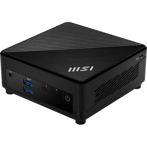 MSI Cubi 5 1M-498EU Intel Core 3 100U 8 GB DDR5-SDRAM 512 GB SSD Windows 11 Home Mini PC Negro