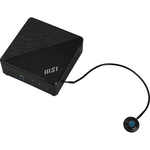 MSI Cubi 5 1M-498EU Intel Core 3 100U 8 GB DDR5-SDRAM 512 GB SSD Windows 11 Home Mini PC Negro