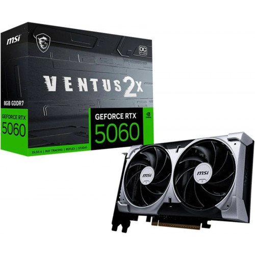msi GeForce RTX 5060 8G Ventus 2X OC NVIDIA 8 GB GDDR7