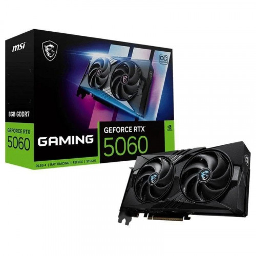 MSI GeForce RTX 5060 Gaming OC 8GB GDDR7 Reflex 2 RTX AI DLSS4