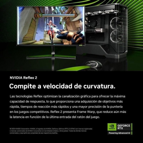 MSI GeForce RTX 5060 VENTUS 2X OC 8GB GDDR7 Reflex 2 RTX AI DLSS4 Blanca