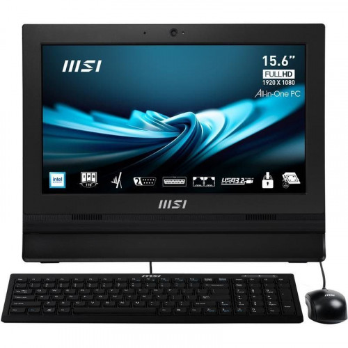 MSI Pro AP162T ADL-042XEU Intel N100 8GB 256GB SSD UHD Graphics Pantalla táctil 15,6