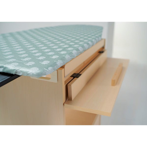 Mueble con tabla de planchar 124x64 Stiraemolla Foppapedretti Natural