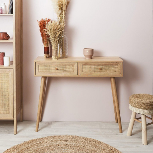 Mueble consola 2 cajones BALI