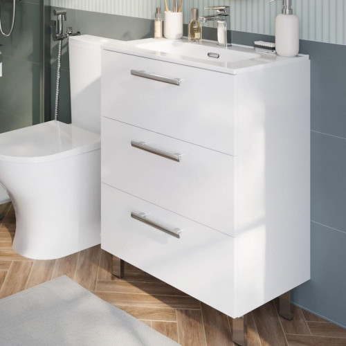 Mueble de baño Remix2 blanco 60x40 cm (lavabo no incluido)