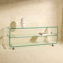 Mueble de TV de cristal Shiny EuroVolter Cristal