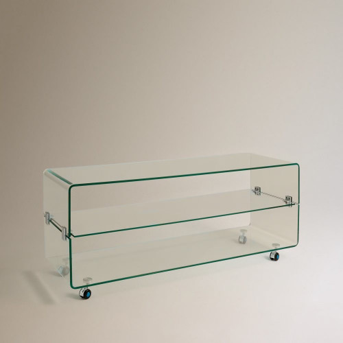 Mueble de TV de cristal Shiny EuroVolter Cristal