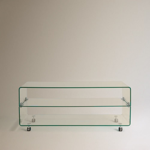 Mueble de TV de cristal Shiny EuroVolter Cristal