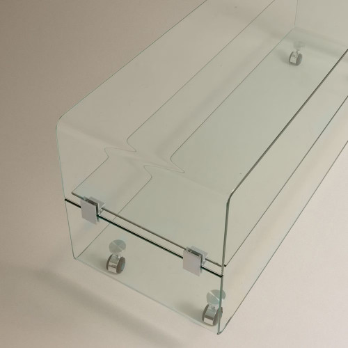 Mueble de TV de cristal Shiny EuroVolter Cristal
