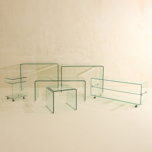 Mueble de TV de cristal Shiny EuroVolter Cristal
