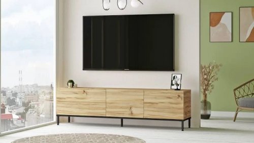 Mueble Luvio Tv Patas de Metal