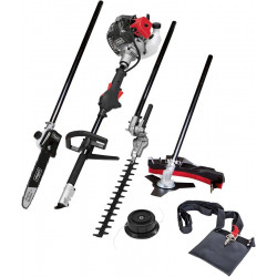 Multiherramienta de jardinería a gasolina MFH5200-4P Scheppach