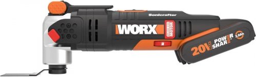 Multiherramienta Sonicrafter Brushless 20V 2.0Ah Worx WX693