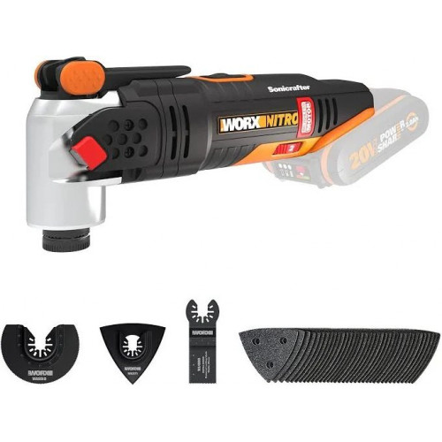 Multiherramienta Sonicrafter Brushless 20V Worx WX693.9