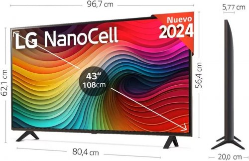 NanoCell LG 43NANO82T6B 43
