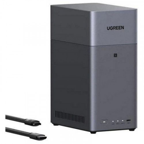 NAS Externo Ugreen DH2300 USB 3.2 HDMI 4K Backup Ultra Silencioso