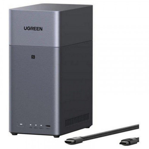 NAS Externo Ugreen DH2300 USB 3.2 HDMI 4K Backup Ultra Silencioso