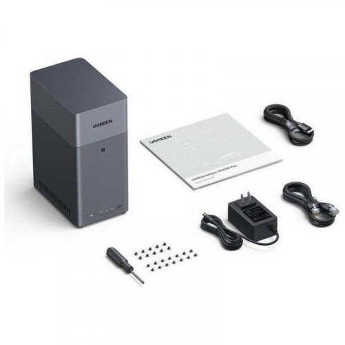 NAS Externo Ugreen DH2300 USB 3.2 HDMI 4K Backup Ultra Silencioso
