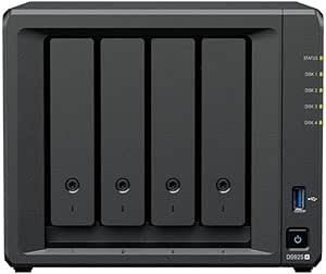 NAS Interno Synology 4 bahías 2.5GbE NVMe DS925+ ampliable a 9 bahías