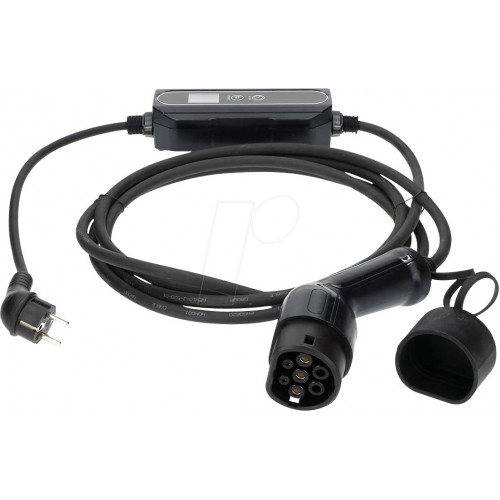 NEDIS, cargador, 16 a, 3,7 kW, 5 m, tipo 2, CEE7/7
