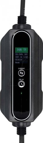 NEDIS, cargador, 16 a, 3,7 kW, 5 m, tipo 2, CEE7/7