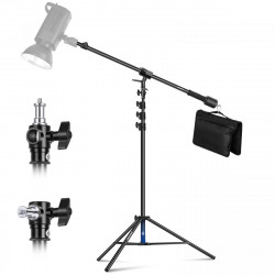 NEEWER 300cm Air Cushioned Light Stand Kit