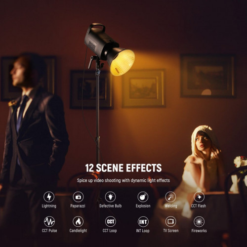 NEEWER CB120B 120W Bi-Color Continuous LED Video Light