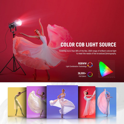 NEEWER CB300C 300W COB RGB LED Video Light