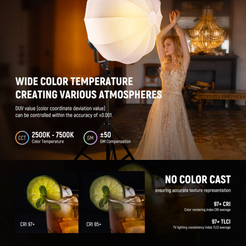 NEEWER CB300C 300W COB RGB LED Video Light