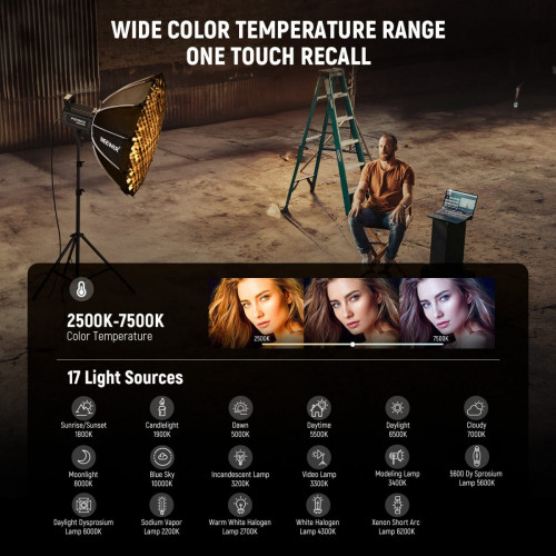 NEEWER FS150C 130W RGB LED Video Light