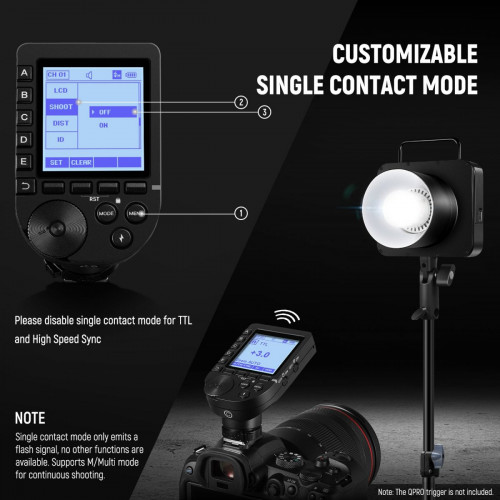 NEEWER Q4 400Ws 2.4G TTL Flash