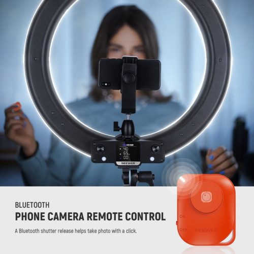 NEEWER RGB18 II 18 Inch RGB LED Ring Light With APP Control