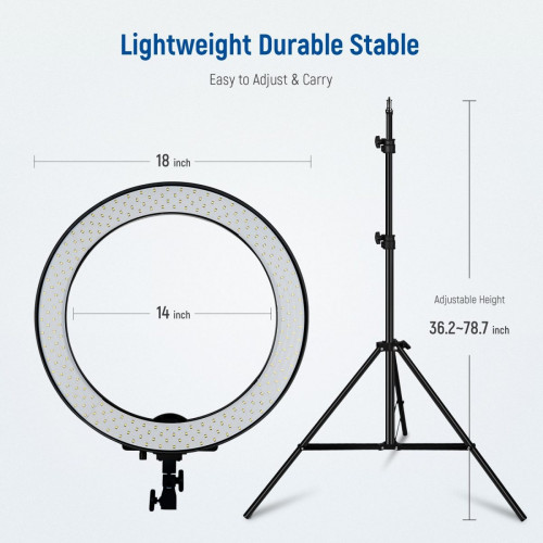 NEEWER RL-18 18 Inch LED Ring Light