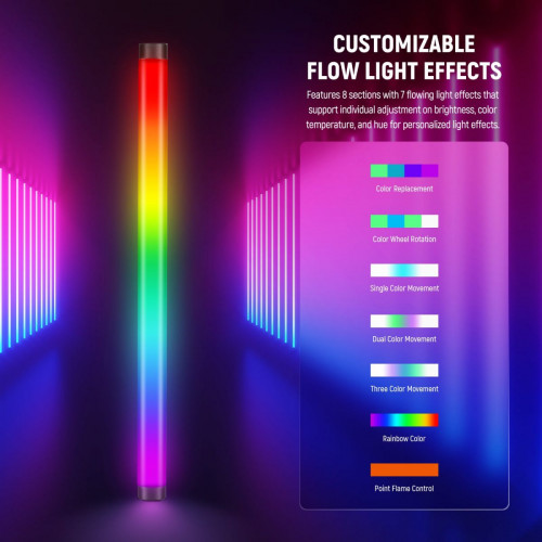 NEEWER TL60 20W RGB Tube Light Stick