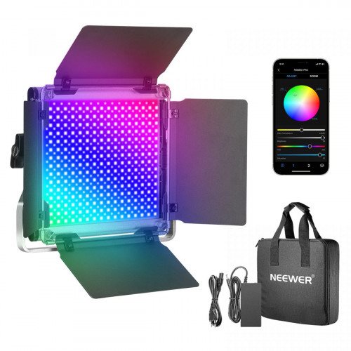 NEEWER Upgraded RGB660 PRO II LED Video Light