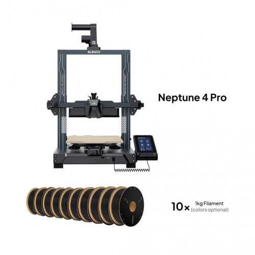 Neptune 4 Pro + 10 kg de filamento