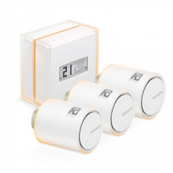 Netatmo Termostato Inteligente + 3 Válvulas