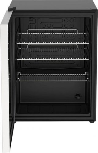 Nevera (An x Pr x Al: 47 x 49 x 63,8 cm, Plateado)