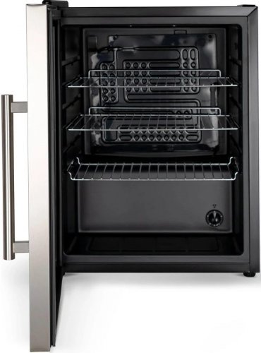 Nevera (An x Pr x Al: 47 x 49 x 63,8 cm, Plateado)